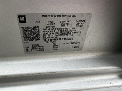 2020 GMC Sierra 2500 HD SLT