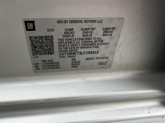 2020 GMC Sierra 2500 HD SLT