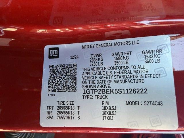 2025 GMC Canyon Elevation